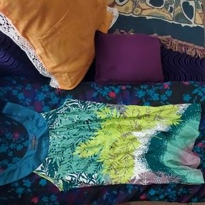 Tropical vacation dress